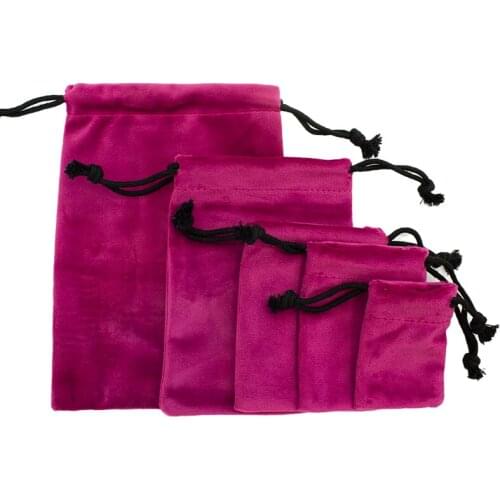 10Pcs 13x18cm Velvet Bag Drawstrings Pouches Small size Jewelry Gift Display Packing Bags
