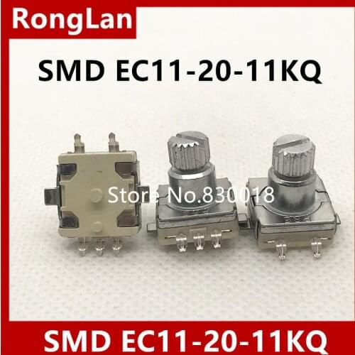 [BELLA] PRE car audio digital potentiometer rotary encoder switch SMD EC11-20-11KQ--50pcs/lot