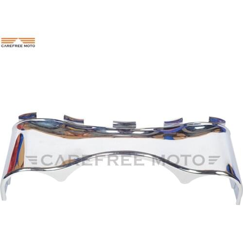 Chrome Motorcycle Lower Trim Skirt Fairing case for Harley Davidson Touring Electra Street Glide 2014-2017