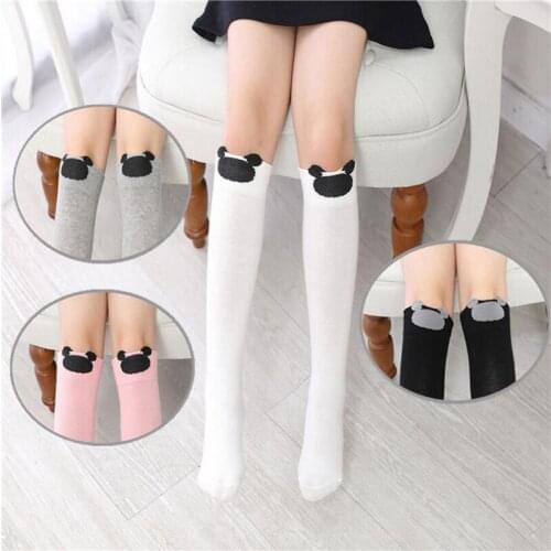 Baby long socks for girls Spring Autumn Hot Cute Kids Minnie Socks Cartoon children Knee High Socks toddler girls clothing