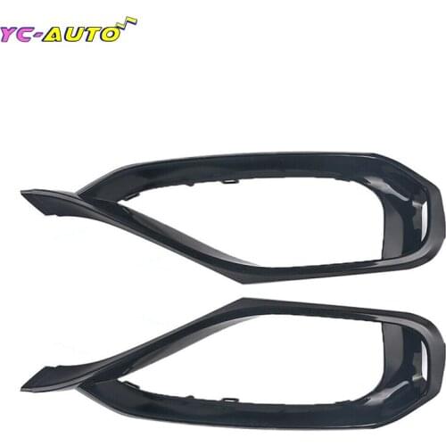 Chrome Front Fog Light Trim Cover Fog Light Frame cover Bumper trim For BMW F32 F33 428I 430I 435I 440I 51117294839 51117294840
