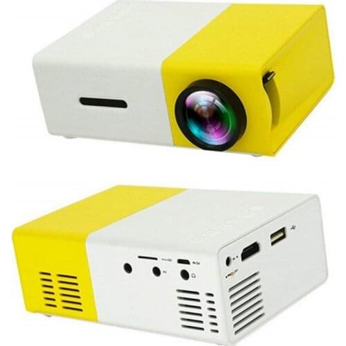 1080P Pico Projector Mini Pocket Projector for Home Movie Cinema Video Party Camping Support iPhone Laptop Smartphone LED LCD Pr