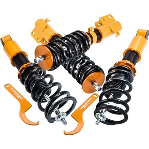 Coil Spring Coilovers Kits For Toyota Celica 2000-2006 Shocks Adj Height Struts Suspension Coil Over Shock Strut Absorber