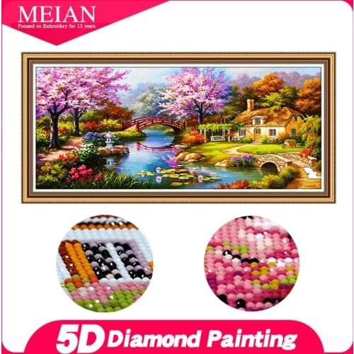 5D Diamond painting,3D DIY Diamond Embroidery,Diamonds mosaic Dream Home Full rhinestone cross stitch,needlework,Christmas,decor