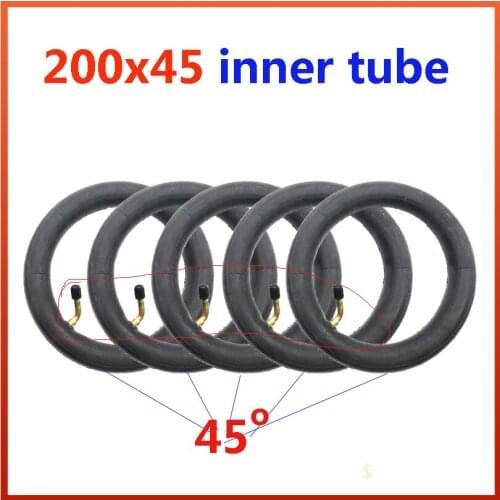 200x45 Inflated inner tube For E-twow S2 Scooter Pneumatic Wheel 8" Scooter Wheelchair Air wheel inner tire 8x1 1/4 tube