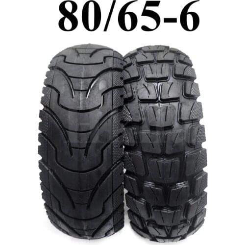 New 80/65-6 Tire for 10 Inch Folding Electric Scooter ZERO 10X Dualtron KUGOO M4 Thickened Widened 10x3.0 Tyre Inner Tube