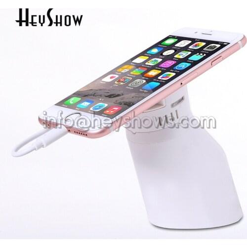 New Charging Telephone Security Burglar Alarm System Set Tablet Anti-Theft Device Stand Mobile Phone Display Recoiler With Clamp