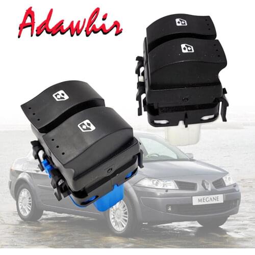 10 Pins Electric Window Switch Lifter Switches 8200107772 8200315040 for RENAULT MEGANE II 2 SCENIC II GRAND SCENIC II 2002-2014