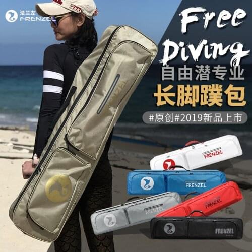 Scuba Diving Fin Carry Bag Mesh Backpack For Gull Diving C4 Freediving Fins Glove Mask Snorkel etc Underwater Gear Equipment