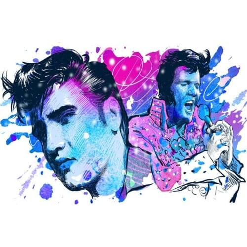 Full square Diamond embroidery Elvis Presley diy 5d Diamond Painting cross stitch rhinestone pattern Home decoration stickers