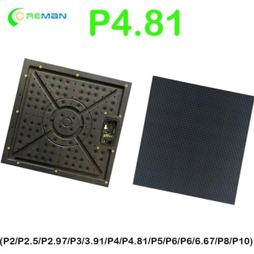 Direct factory P4.81 led module rgb 250mm*250mm P3.91 P4.81 P2.604 P2.976 Full-color Outdoor LED Display Module Box Unit