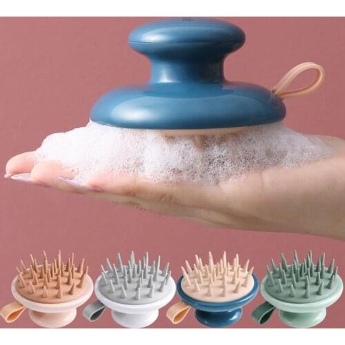 Silicone Shampoo Scalp Hair Massager Shampoo Massage Comb Bath Massage Brush Scalp Massager Hair Shower Brush Comb Care Tool