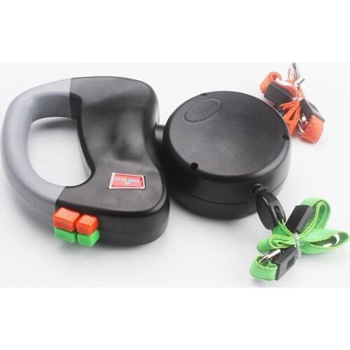 Dog Dual Nylon Leash Pet Puppy Double Leashes For Dogs Retractable Walking Running Leash 3 M Length Lead Pet Products Supplies