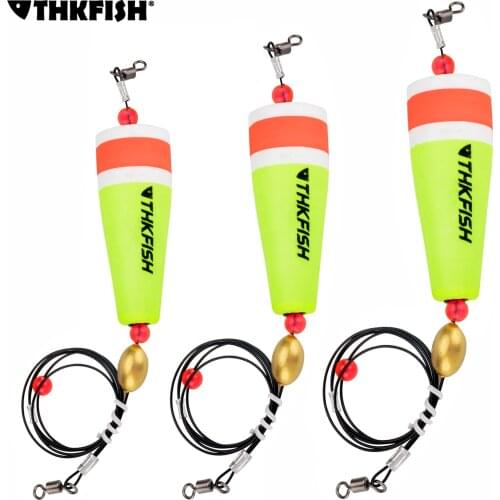 Thkfish Foam Fishing Float Buoy Slip Float Flotador Bobber Carolina Rig Fishing Tackle 28g 35g 40g