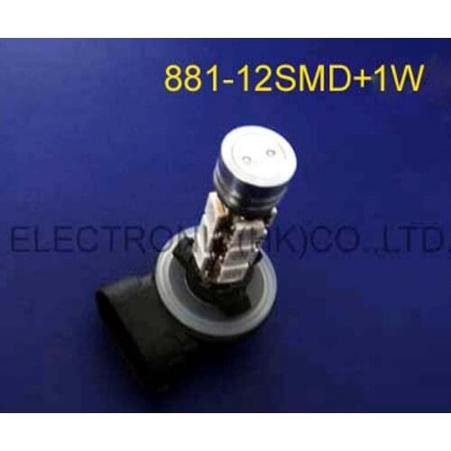 High quality 12V Auto 881 led fog lamps,Car 881 led bulbs,lights,lamps free shipping 50pcs/lot