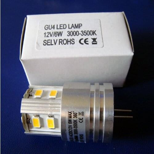 High quality G4 led bulb 6w 12v 5630 high power G4 led light (free shipping 20pcs/lot)
