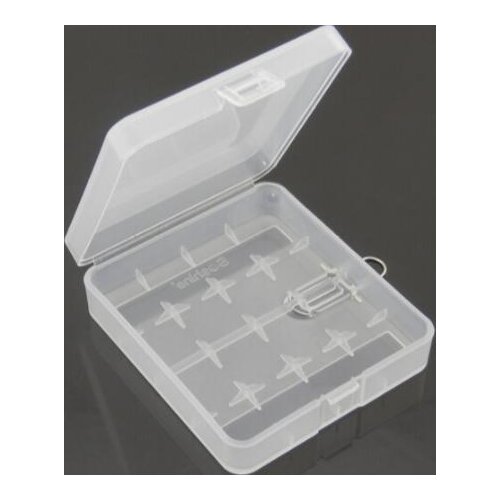1pcs 4 x 18650 holder Hard Plastic Case Holder Battery Storage Box For 1-4pcs 18650 Battery Case container holder