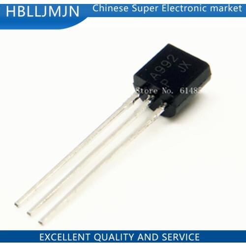 100PCS A992 2SA992 TO92