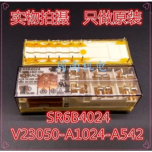 2Pcs/Lot Relay Sr6B4024 V23050-A1024-A542 8A 250Vac Dip14 New And Original