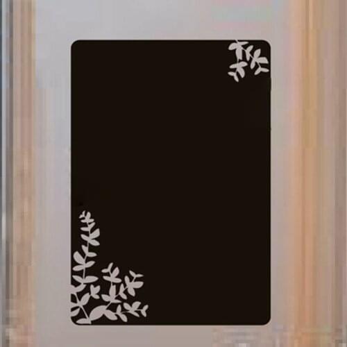 Free shipping Chalkboard Vinyl Wall Decal - Modern Creative wall stickers kitchen fridge art decor chalkboard