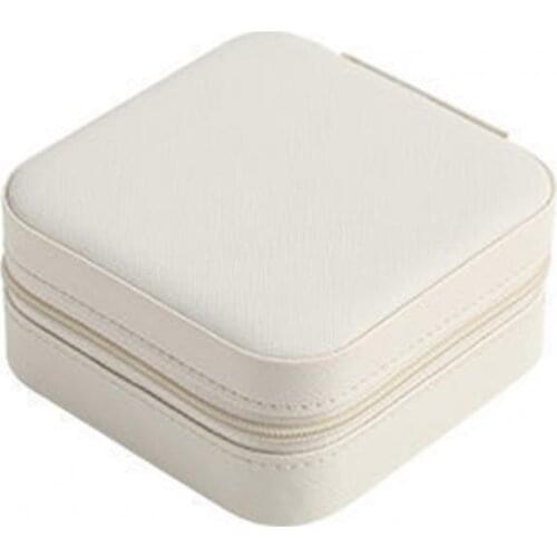 50%HOTJewelry Storage Box Travel Jewelry Storage Box Practical Space-saving Small Comfortable Flannel Earring Earring Box