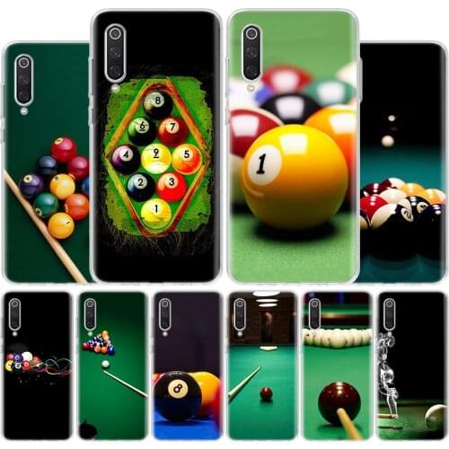 Billiards Snooker Phone Case For Xiaomi Redmi Note 10 8T 9S 9A 8A 7 7A 6 6A 9C 9 Pro S2 5A K20 K30 4X Print Cover Coque Capa