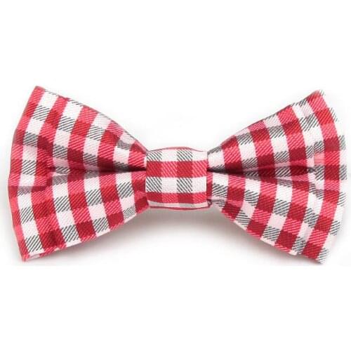 2019 Pin Boys Bow Ties Cotton New Arrival Plaid Bowtie