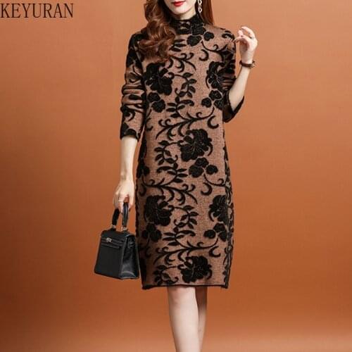 KEYURAN Fashionable Knitted Dresses