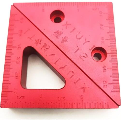 Carpenters Square Ruler Height Ruler Mounting Ruler Woodworking Triangle Ruler Woodworking Tool Measuring Tool