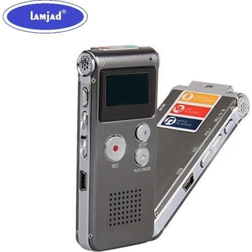 Mini USB Flash Digital Audio Sound Voice Recorder 4/8GB Rechargeable Dictaphone 650Hr MP3 Player Drive Grabadora De Voz SK-012
