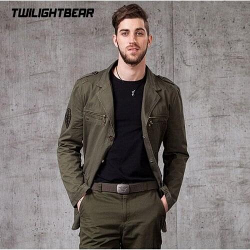 New Mens Casual Blazers Designer Fashion Military Style Pure Cotton Male Jacket Coat Men Blazer Masculino Fit Slim 4XL BF16609