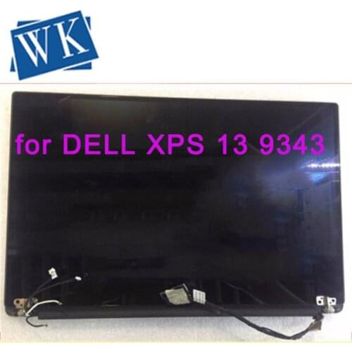 Original Touch Screen for DELL XPS 13 9343 13.3" FHD LED LCD Non-Touch Screen Digitizer Full Assembly