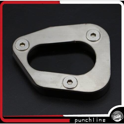 Fit FJR 1300AS 2013-2017 extension enlarger pad For YAMAHA FJR1300 FJR 1300 2006-2017 FJR1300A kickstand sidestand stand