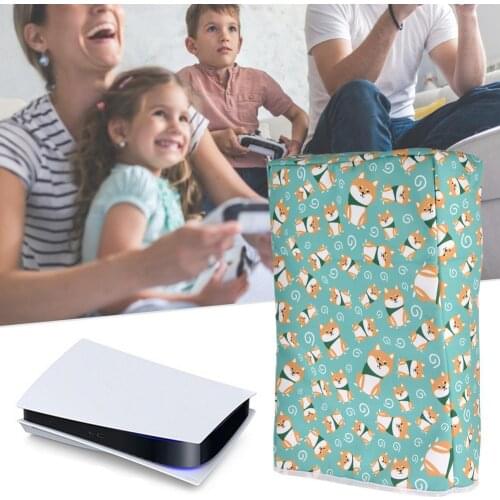 Dustproof Cover For PS5 Game Console Replacement Cover Removable Washable Dust Proof Cover For PS5 Accessories
