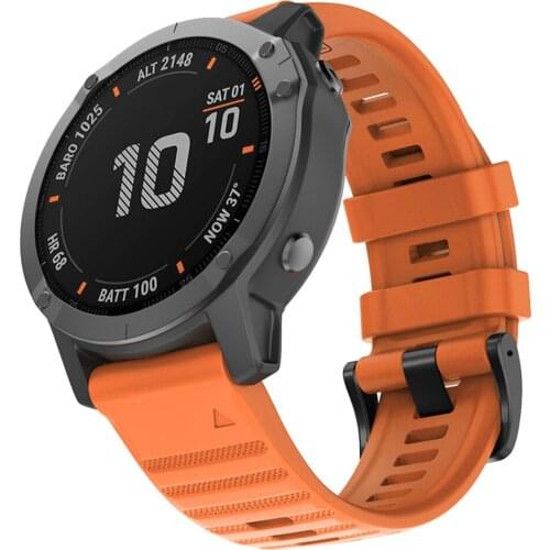 ​ Strap Watchband Wristband Silicone Watch for Garmin Fenix6X / Fenix5X / FeniX3 HR / D2 / Descent MK1