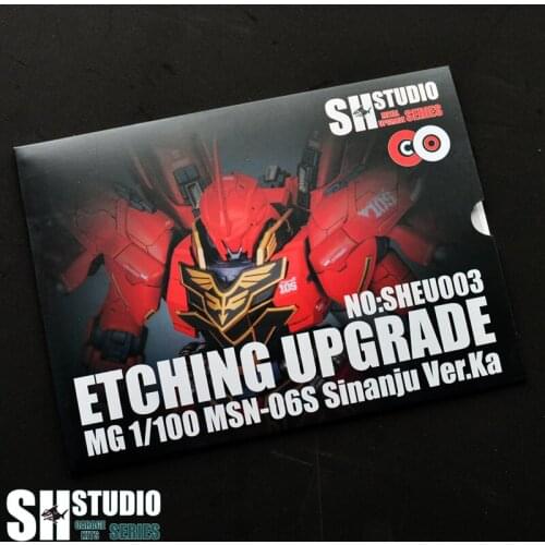 SH STUDIO MG 1/100 SINANJU Xinanzhou Gundam Special Metal Etching Sheet Action Figure Model Detail Modification Repair
