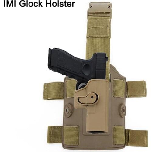 Tactical IMI Leg Gun Holster Platform For Glock 17 18 19 22 26 32 33 Drop Thigh Pistol Case Adapter Paddle Hunting Accessories