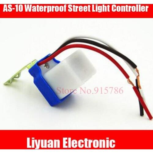 5pcs AS-10 Waterproof Street Light Controller / Auto Street Light Light Control Switch Sensor / 220V 10A Inductive Sensor