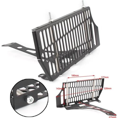 Motorcycle Radiator Grille Cover Guard Protection For Honda CRF250 CRF 250 RALLY 2017 2018 Black CNC Aluminum