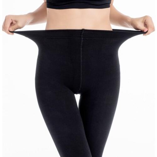 2021 Women 150D Winter Warm Tights Microfiber Thermal Fleece Lined Pantyhose Women Thick Warm Velvet Pantyhose For Winter