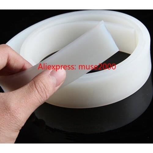 4 5 mm * 4-50 mm square oblong silicone rubber seal strip rubber strip rope cord Oring high temperature strip white silica