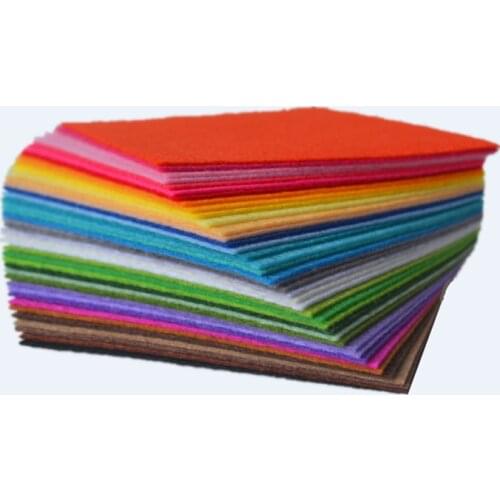 40colors 30*20cm polyester acrylic nonwoven Fabric,needlework,needle,sewing,handmade, non-woven felt cloth fabric,Fieltro feltro