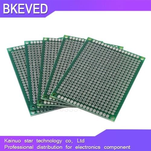 5pcs 5x7cm 5*7 Double Side Prototype PCB diy Universal Printed Circuit Board