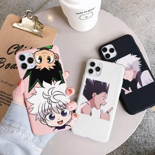 Cute HUNTER x HUNTER Phone Case For iphone 12 11 Pro Max For iphone 8 7 6S Plus XS Max XR Xs X 12 Mini SE 2020 HxH Anime Cover
