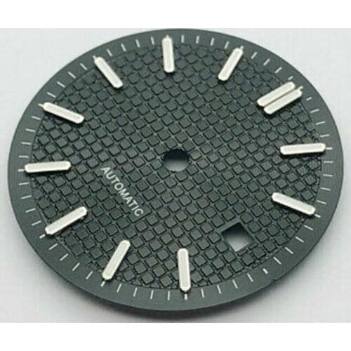 31.5mm Black sterile Dial fit 2836 2824 2813 3804 Miyota 82 Series movement