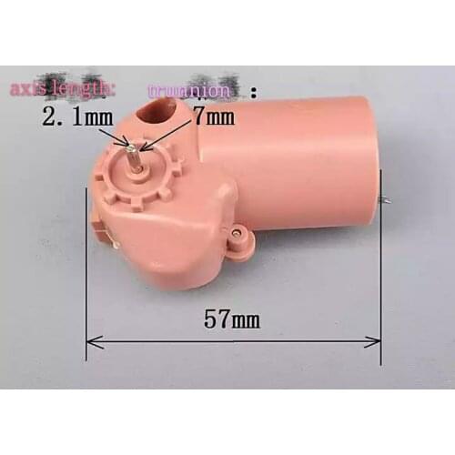 DC:gear motor/Worm gear/ 3 v12r/5 v20r/ 6 v24r/toys/colourful lzx