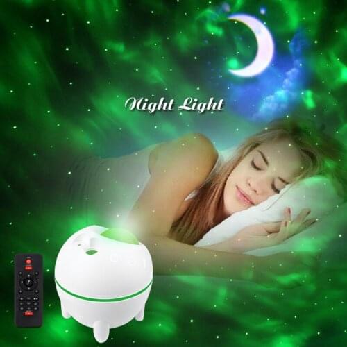Remote Bluetooth Audio Starry Sky Light Starry Bedroom Night Light Atmosphere Projector Led Music Party Disco Effect Lighting