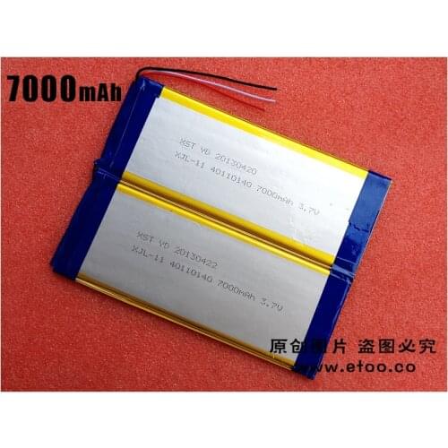 For Onda For Onda VI40 V971 dual core version of tablet PC battery import capacity of 7000 Ma