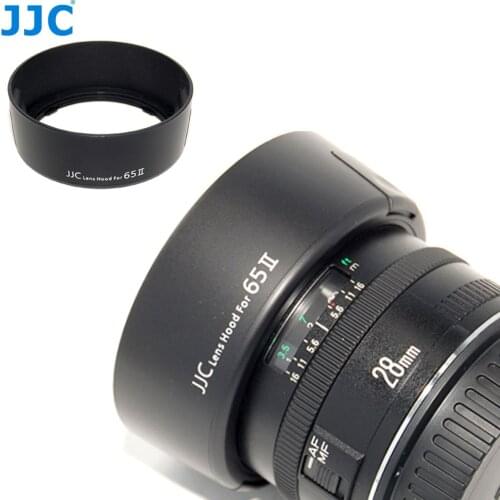 JJC Bayonet Camera Lens Hood for Canon EF 35mm f/2 & EF 28mm f/2.8 Lens Replaces Canon EW-65II Lens Shade Protector