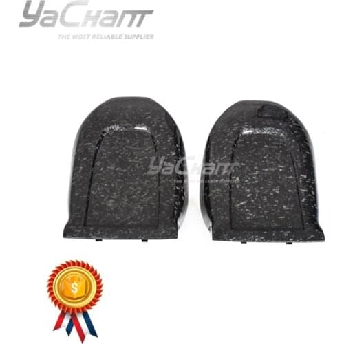 Forged Carbon Weave Carbon Fiber Seat Back Fit For 2018-2019 TESLA Model 3 OEM Style Seat Back Replacement DZCF